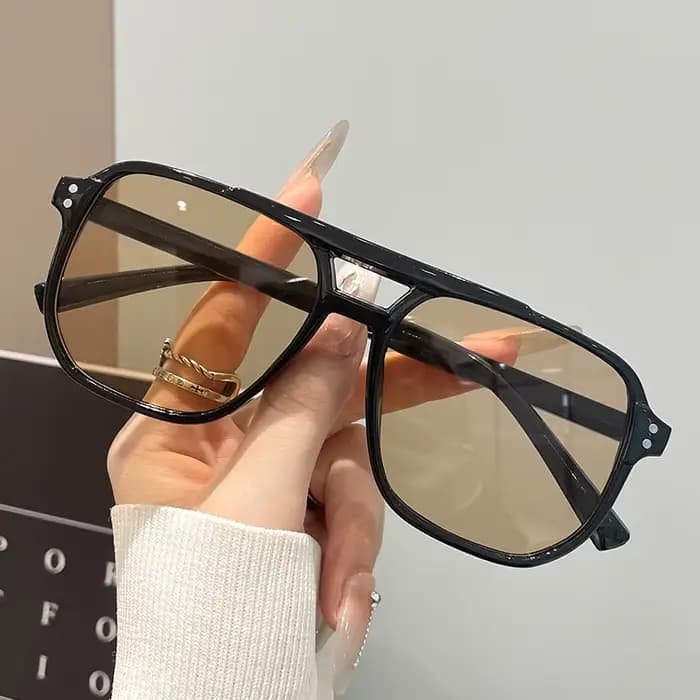 Lunettes de soleil punk vintage pour hommes et femmes