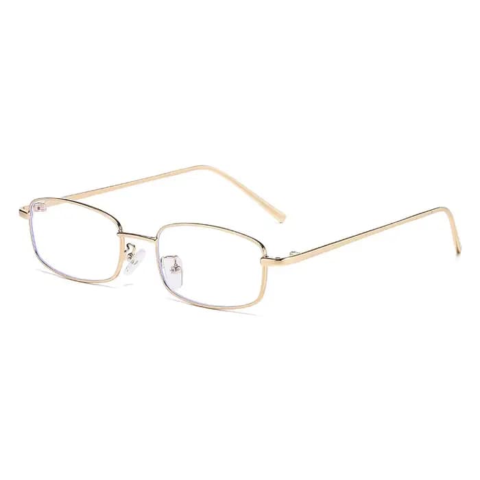 Lunettes de mode montures en métal pour femmes hommes