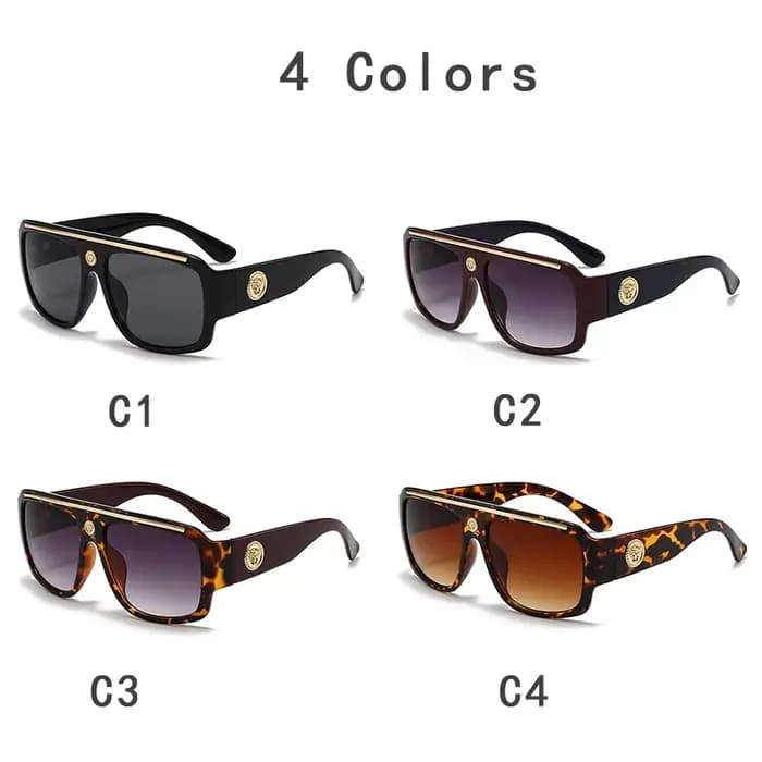 Lunettes de soleil de luxe de marque de mode pour hommes et femmes 2026