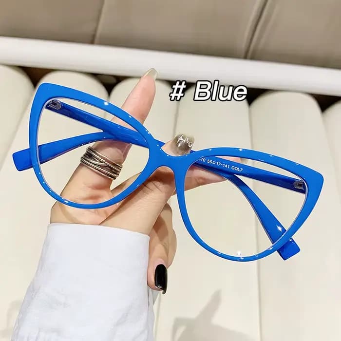 Lunettes Anti-bleu rétro pour femmes