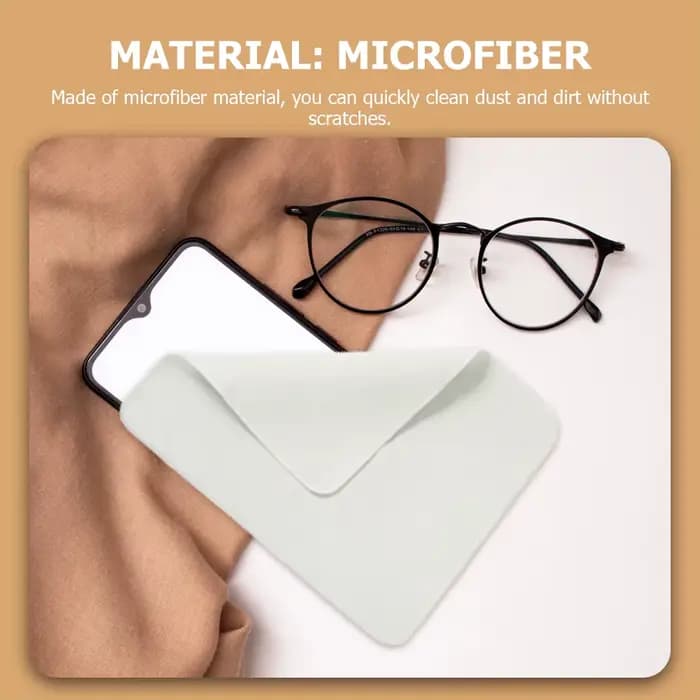10 pièces lunettes chiffon lingette nettoyant essuie-glaces microfibre nettoyage pour lingettes nettoyantes lentilles