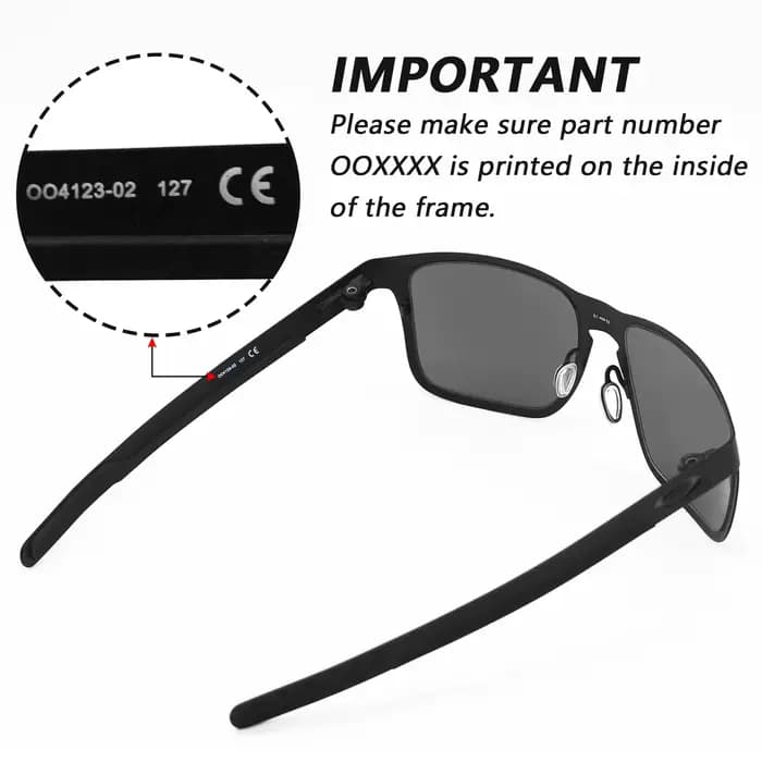 SNARK – lentilles de remplacement polarisées pour lunettes de soleil Oakley Carbon Blade OO9174