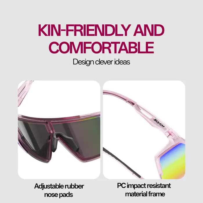 Lunettes de soleil photochromiques SCVCN pour l'alpinisme