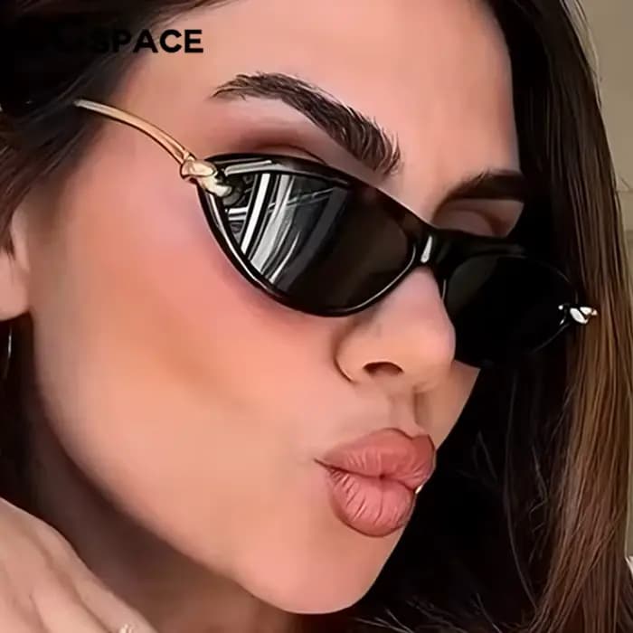 Vintage lunettes de soleil œil de chat femmes 2025 marque Designer mode