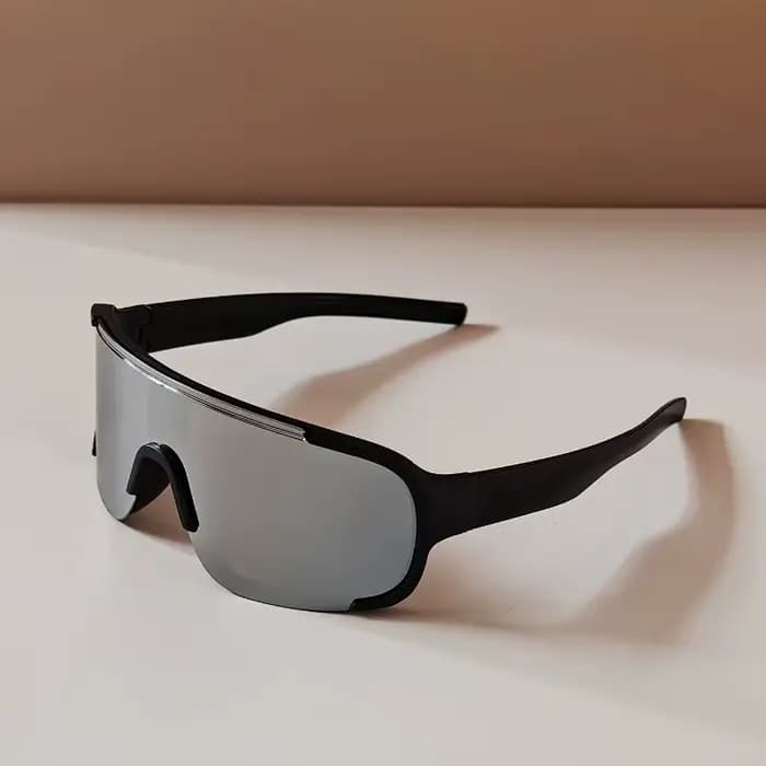 2 paires de lunettes de mode style technologie futuriste Y2K avec grande monture