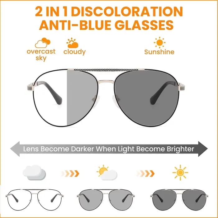Lunettes de vue moins légères pour hommes et femmes