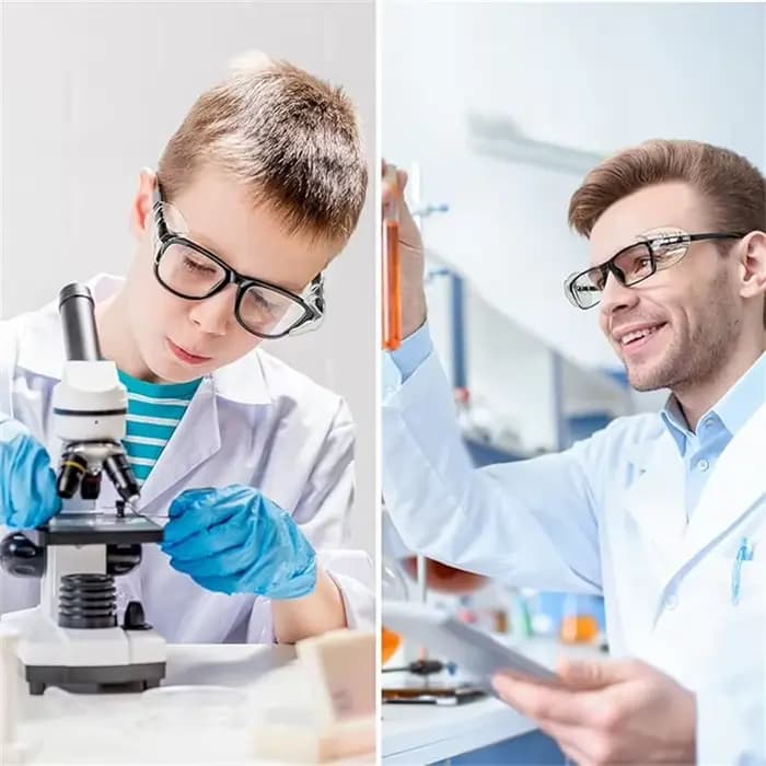 2/4 pièces – Nouveaux protège-yeux flexibles transparents anti-buée pour lunettes