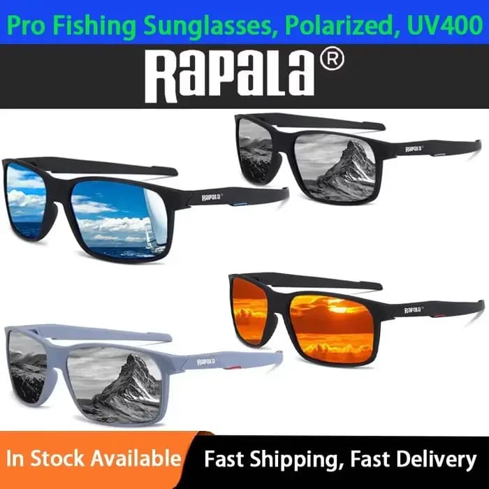 Nouvelles lunettes de soleil polarisées Rapala tendance pour l'extérieur