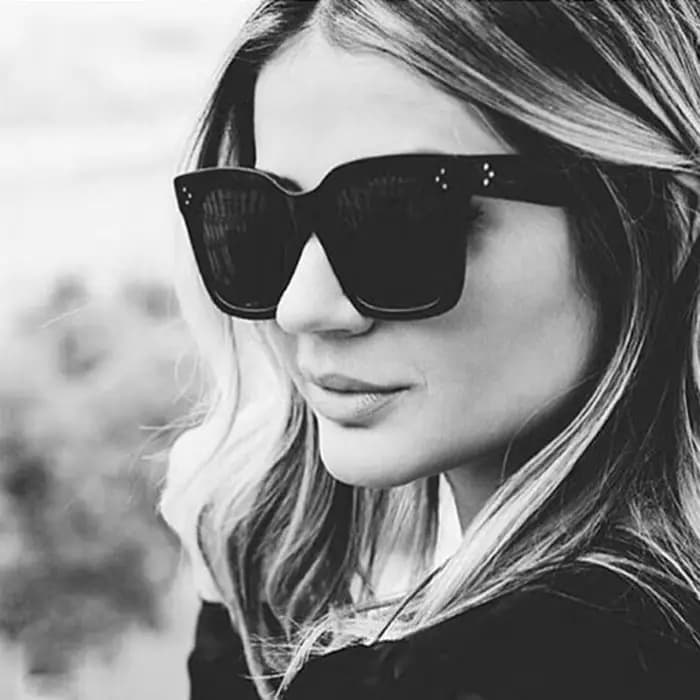 Lunettes de soleil carrées pour femmes