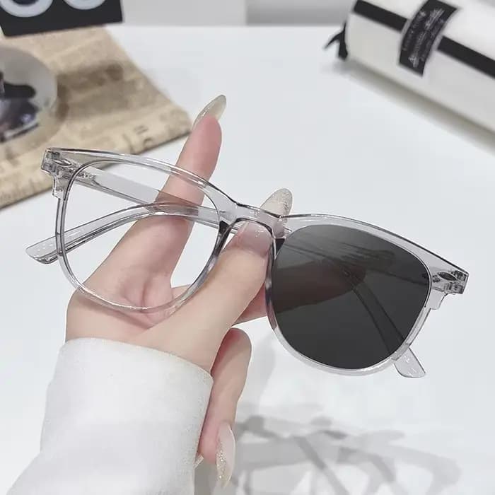 2025 nouvelles lunettes de soleil pour hommes femmes lentilles photochromiques Style coréen