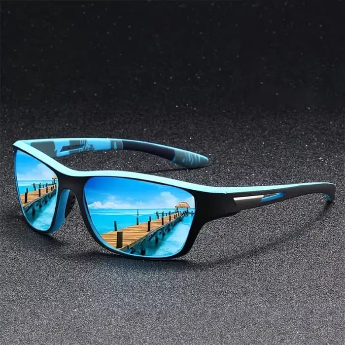 1 paire de lunettes ovales uniques pour hommes