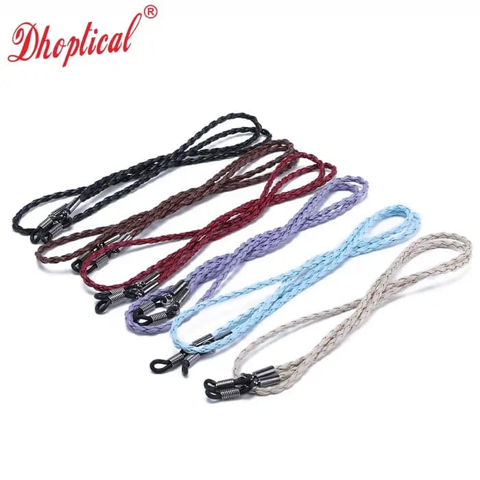 Sangle de lunettes en PU pour hommes et femmes