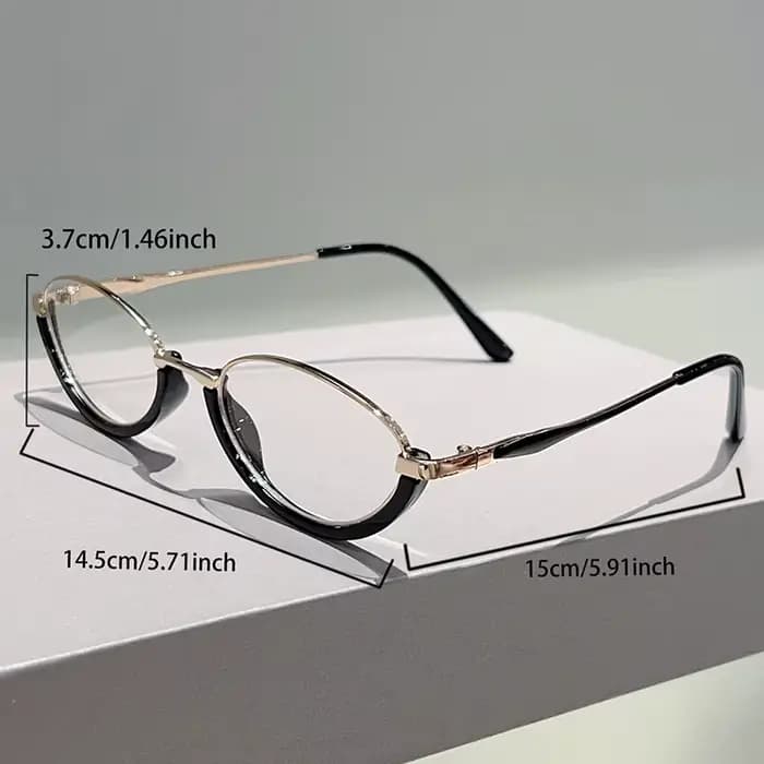 KAMMPT lunettes ovales femmes Chic 2025 nouveau blocage de la lumière bleue montures optiques à la mode Vintage marque