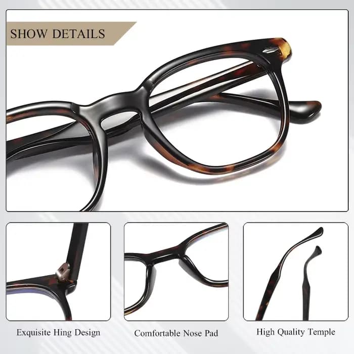CRIXALIS – lunettes carrées anti-lumière bleue pour hommes et femmes