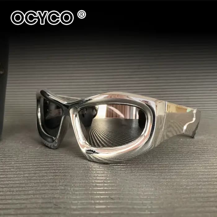 Lunettes de soleil absorbe ouissantes à grand cadre pour hommes et femmes