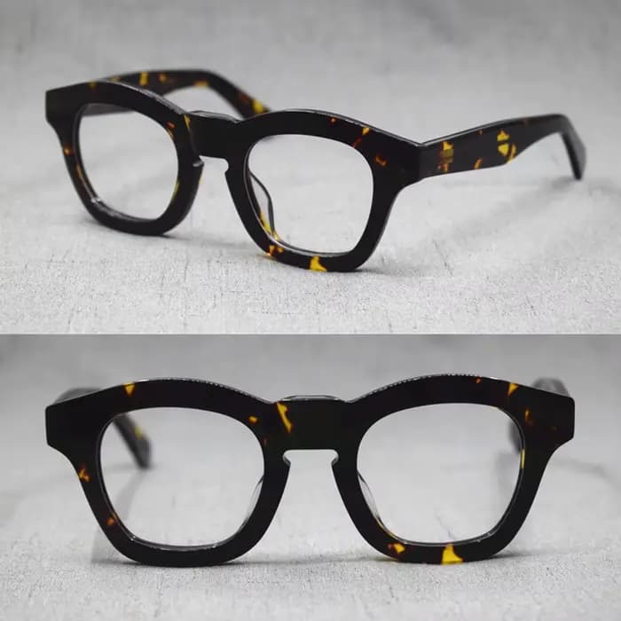 Montures de lunettes en acétate d'italie faites à la main au japon