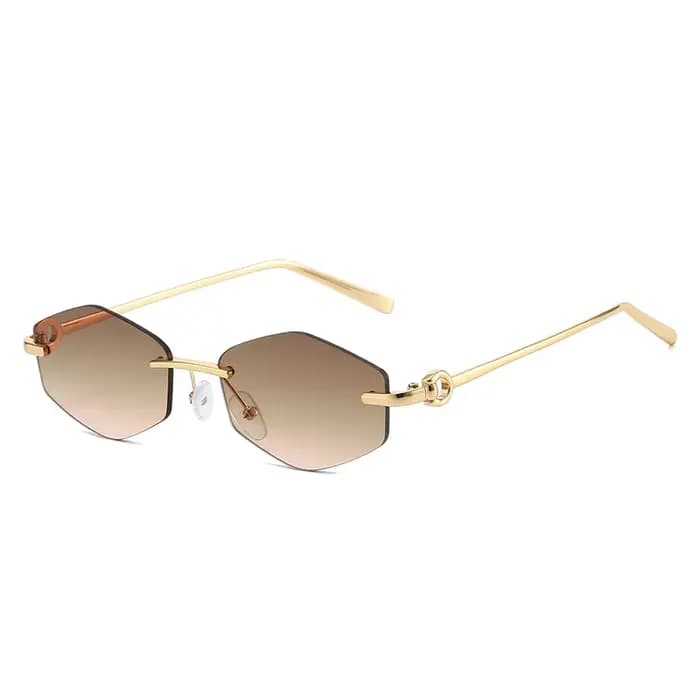 Lunettes de soleil polygone losange 2026 Nouvelle arrivée | Ins-célèbres nuances tendance pour les femmes | Parfait