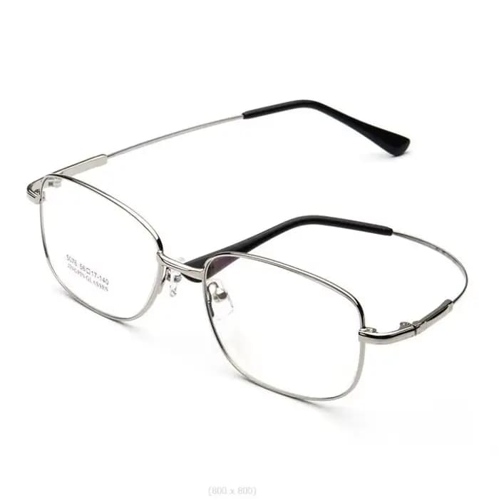 Lunettes myopes carrées anti-rayons bleus pour hommes