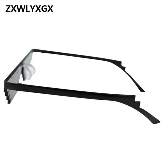 ZXWCirCXGX-Lunettes de soleil pixelisées pour hommes et femmes