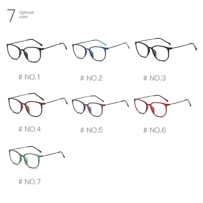 Lunettes optiques cadre femmes métal léger