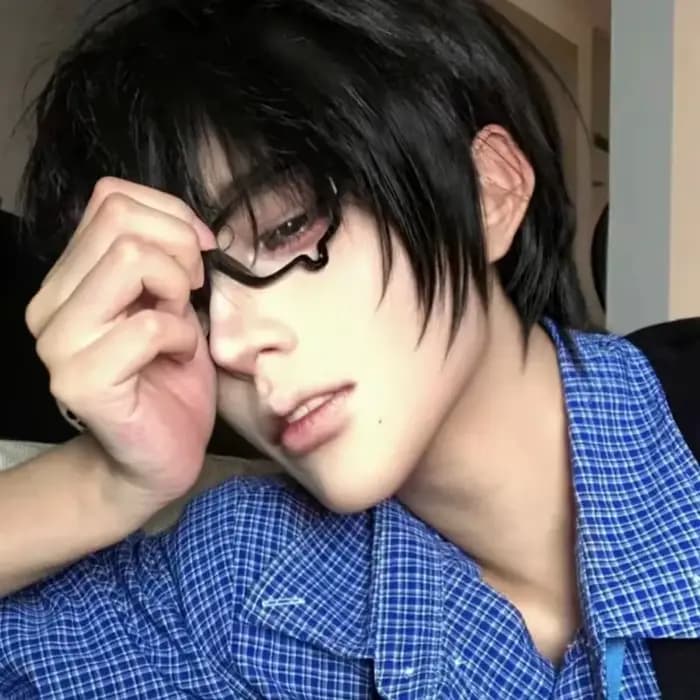 Lunettes de Cosplay en forme de larme pour femmes