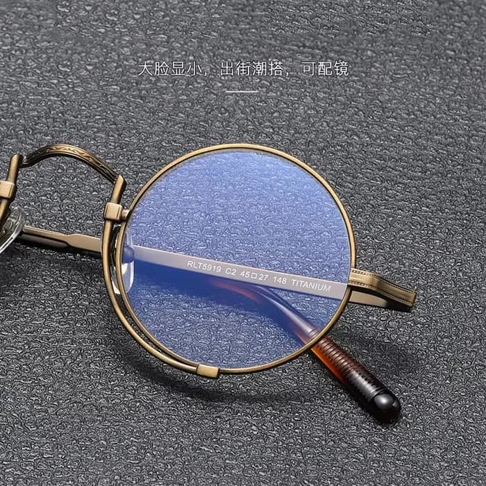Monture de lunettes en titane faite à la main de qualité supérieure