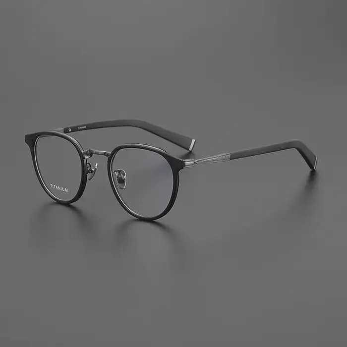Lunettes ovales Vintage japonaises pour hommes et femmes, monture en acétate de titane, ultralégères, grand visage, mode, faites à la main, Gafas, nouveau