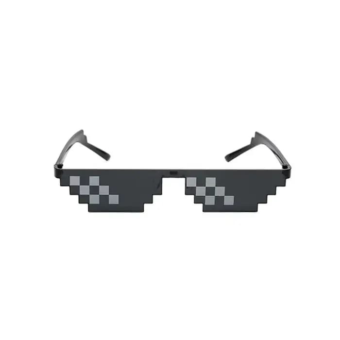 Lunettes de soleil mosaïque Cool Party Vintage nuances