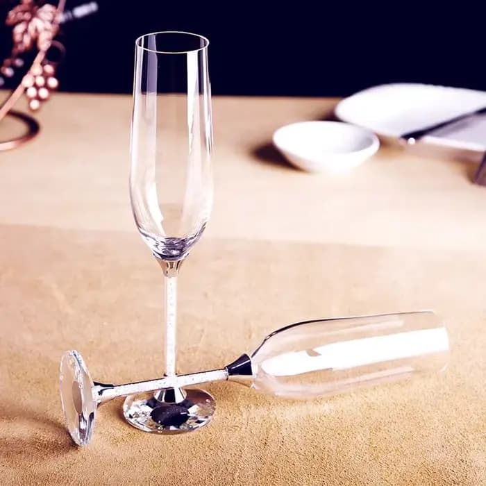 Verre à vin de mariage créatif, tasse unique, flûtes à champagne, cadeau de fête cristallin, verre à griller, gobelet d'anniversaire en cristal