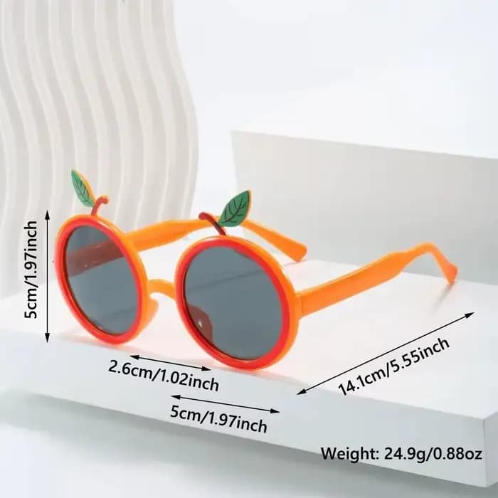 Lunettes de soleil tendance et amusantes en forme d'ananas