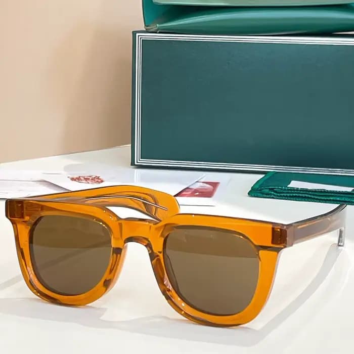 JMM JMM VENDOME Lunettes de soleil classiques en acétate pour hommes et femmes