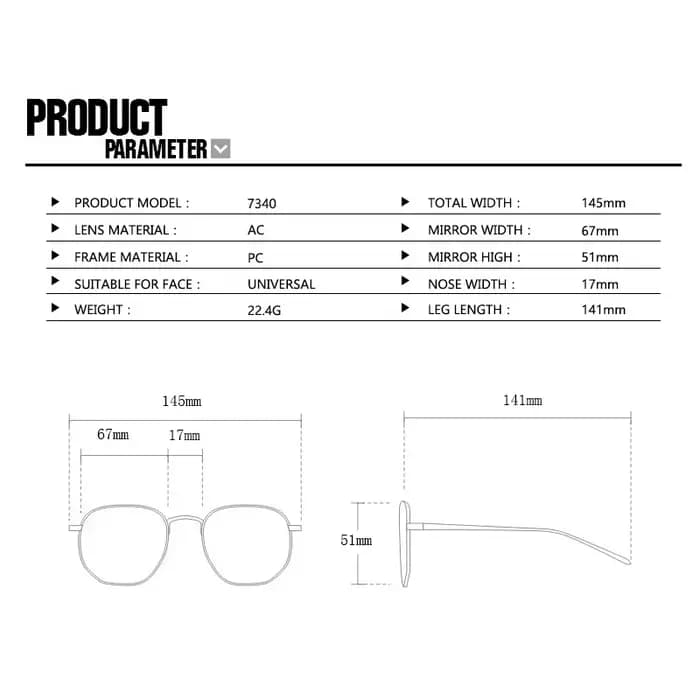 Lunettes de vue œil de chat pour femmes, verres plats, anti-lumière bleue, à la mode