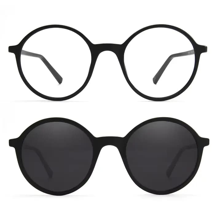 Lunettes de soleil à pince magnétique pour hommes et femmes