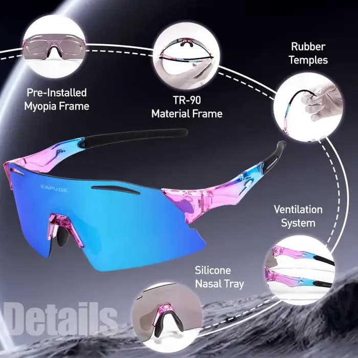 Kapvoe mode lunettes de soleil pour hommes