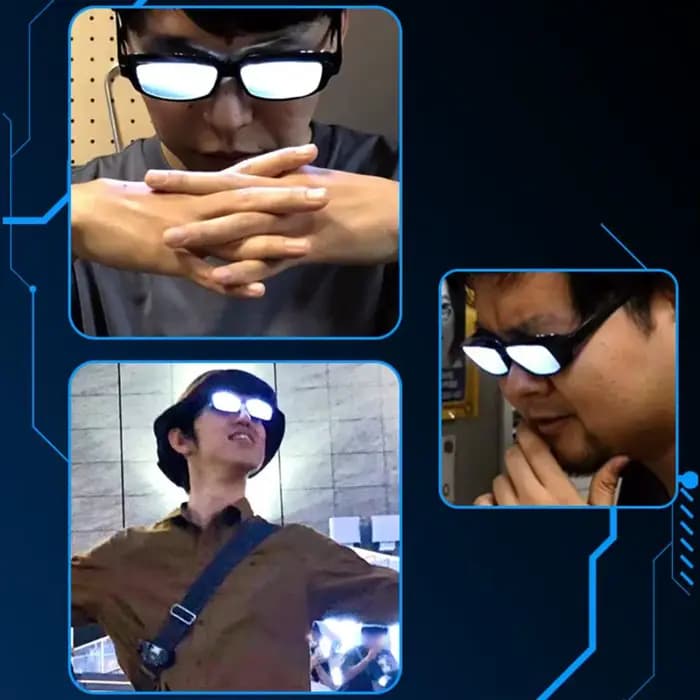 Lunettes LED Anime Spoof