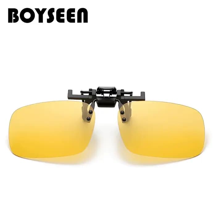 Lunettes de soleil polarisées avec clip pour la conduite