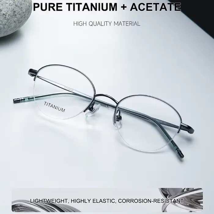 Monture de lunettes en titane ultra-légère