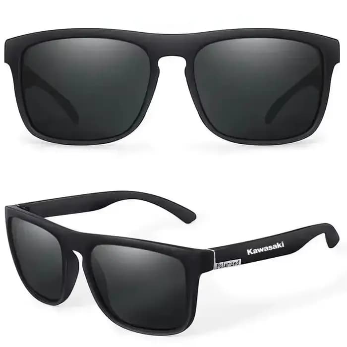 Kawasaki – lunettes de soleil polarisées carrées vintage pour hommes et femmes