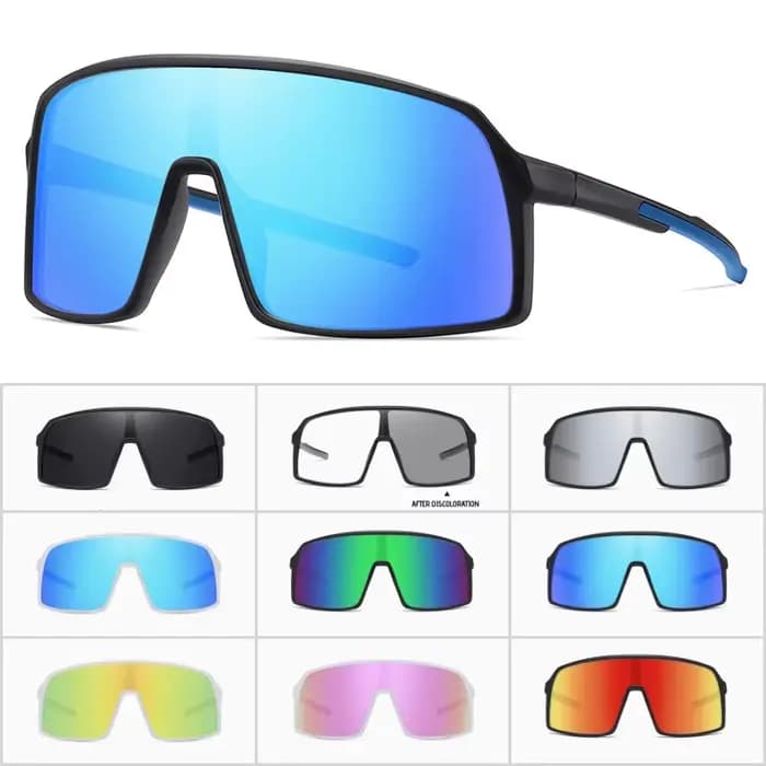 Lunettes de soleil polarisées/photochromiques à grande monture UV400 pour hommes et femmes
