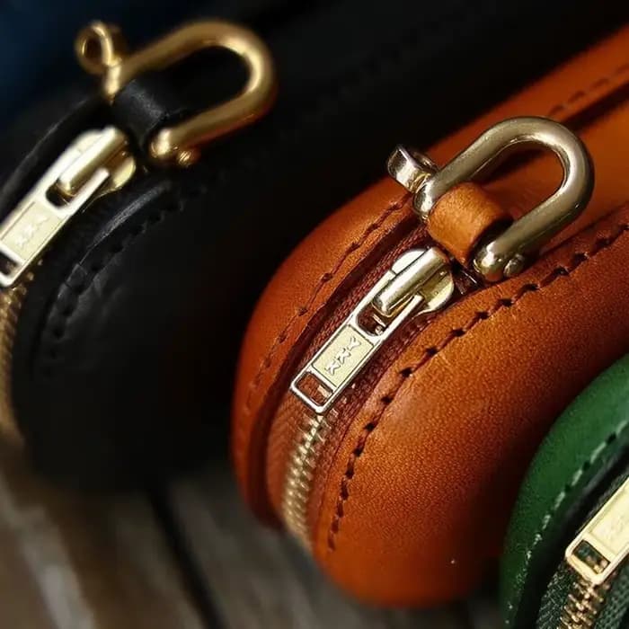 Étui à lunettes en cuir rétro Portable