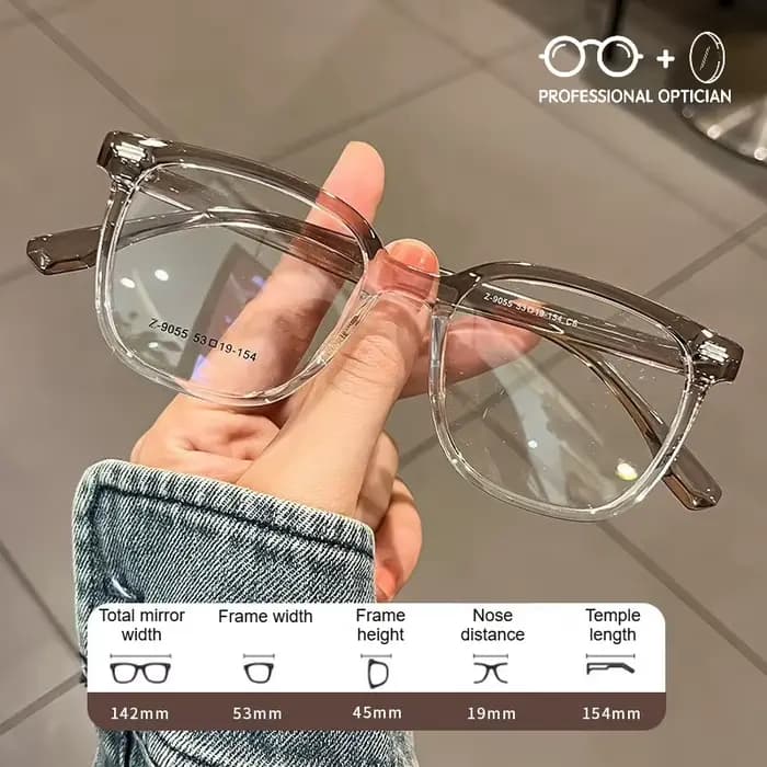 Lunettes de Prescription minimalistes haut de gamme pour hommes