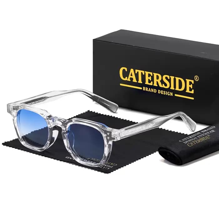 Lunettes de soleil carrées CATERSIDE tendance pour hommes