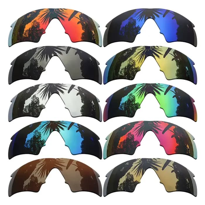 Verres polarisés de rechange pour lunettes de soleil OAKatteignM Hybrid Frame