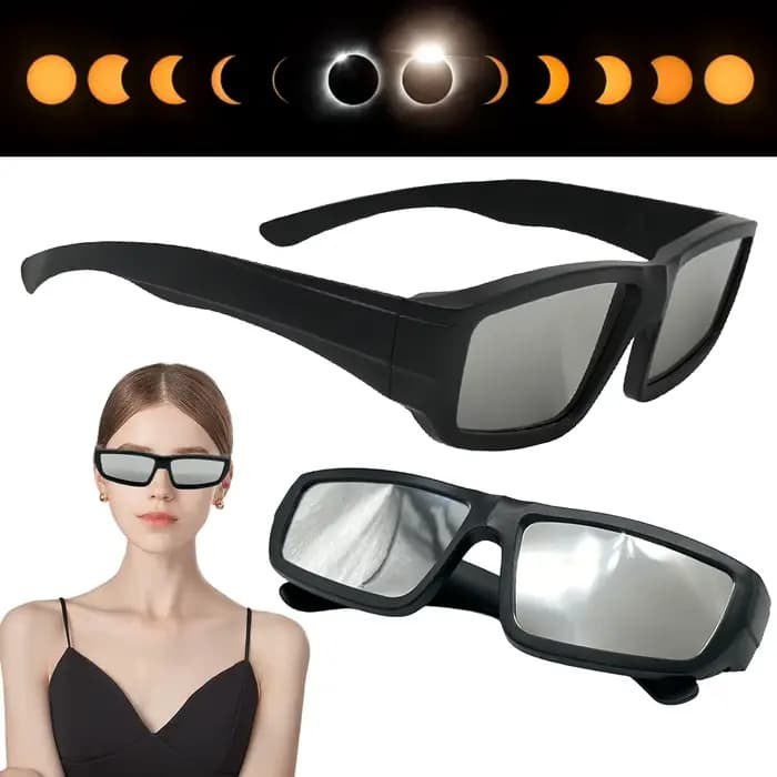 Lunettes d'observation d'éclipse solaire certifiées ISO