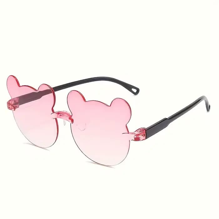 6 paires de lunettes unisexes rondes en forme de cœur