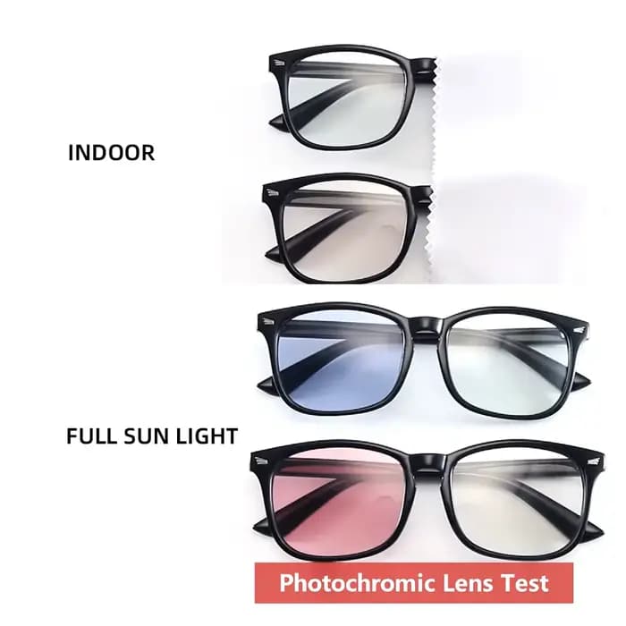 Lunettes photochromiques classiques pour hommes