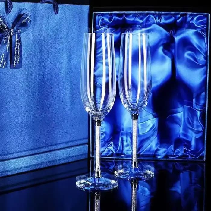 Verre à vin de mariage créatif, tasse unique, flûtes à champagne, cadeau de fête cristallin, verre à griller, gobelet d'anniversaire en cristal