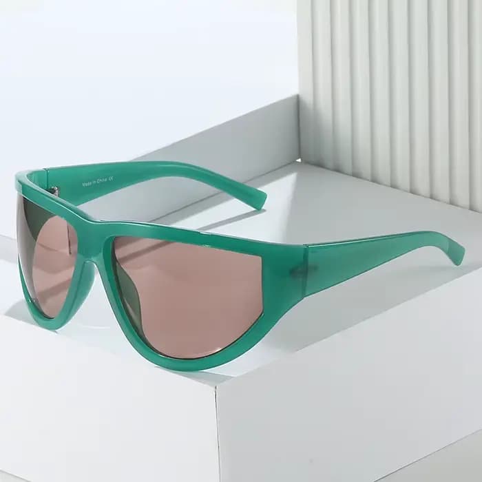 Lunettes de soleil sport Y2K pour femmes