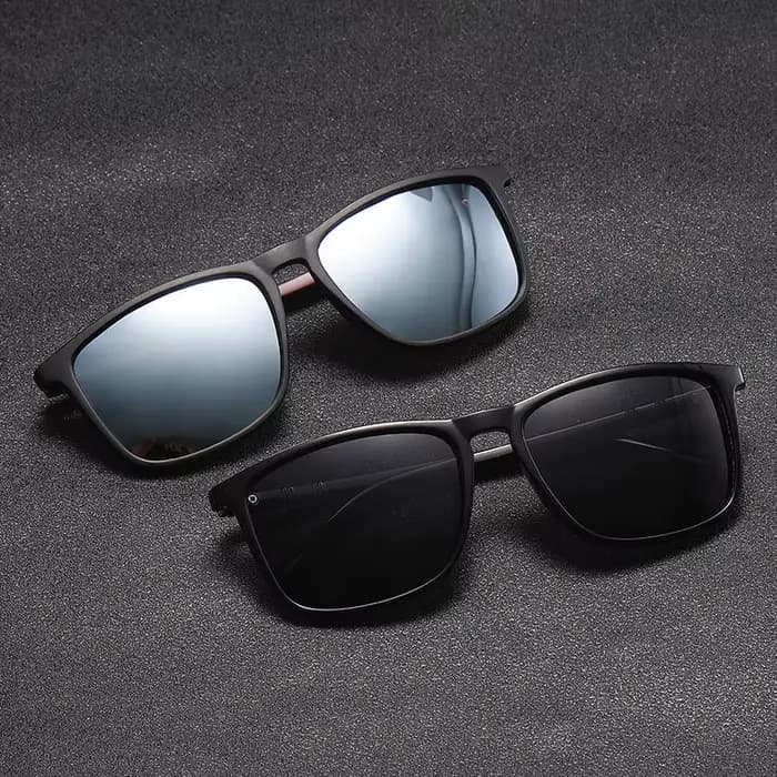 Lunettes de soleil de conduite en plein air populaires carrées à grande monture