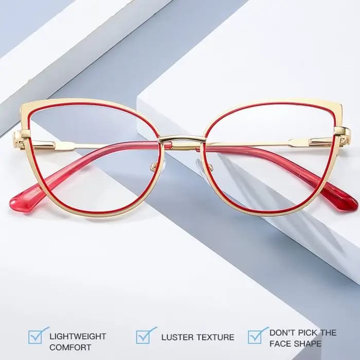 Lunettes œil de chat bloquant la lumière bleue pour femmes